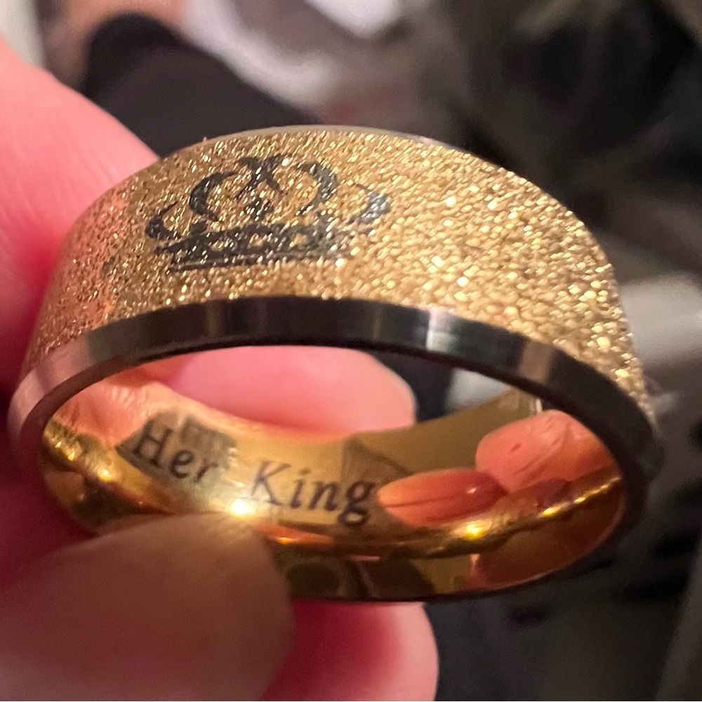 2 for $12 💲⬇️ - Gold Crown Men's Ring
